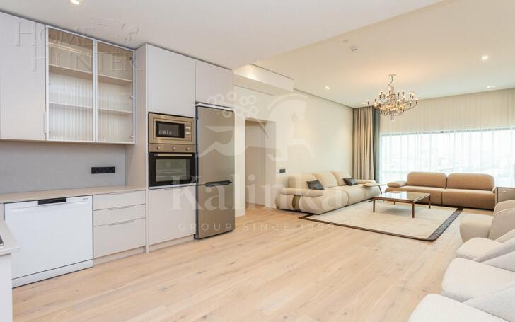 3-КОМН. АПАРТАМЕНТЫ С ОТДЕЛКОЙ 85.8 М² НА 8 ЭТАЖЕ