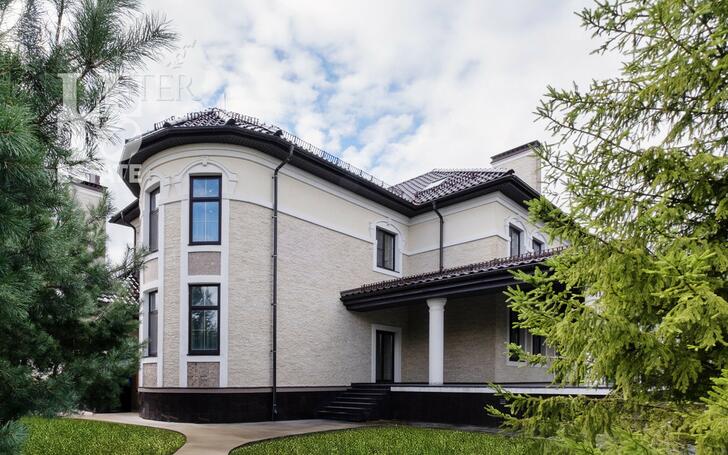2-этажный коттедж 631 м² без отделки
