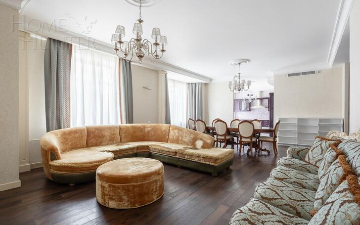 4-КОМН. КВАРТИРА С ОТДЕЛКОЙ 195 М² НА 4 ЭТАЖЕ