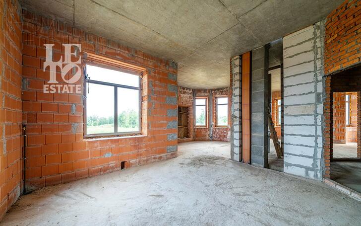 2-этажный коттедж 460 м² без отделки