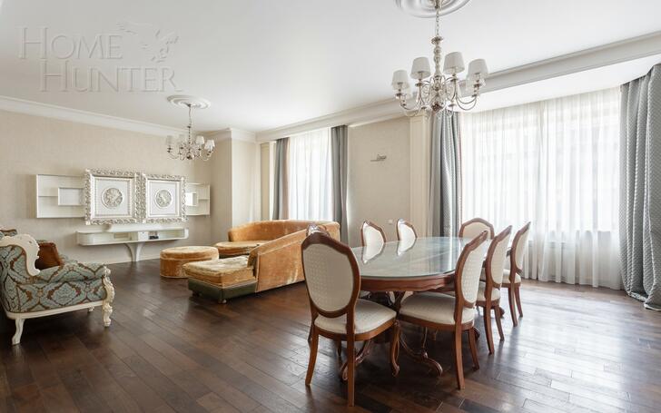 4-КОМН. КВАРТИРА С ОТДЕЛКОЙ 195 М² НА 4 ЭТАЖЕ