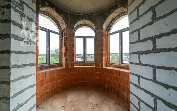 2-этажный коттедж 460 м² без отделки