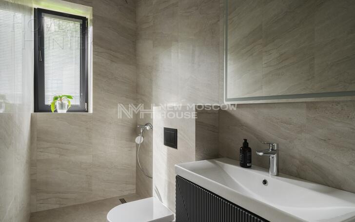 2-этажный коттедж 200 м² с отделкой