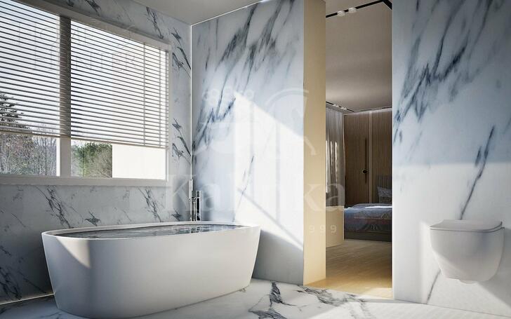 2-этажный коттедж 243.4 м² без отделки