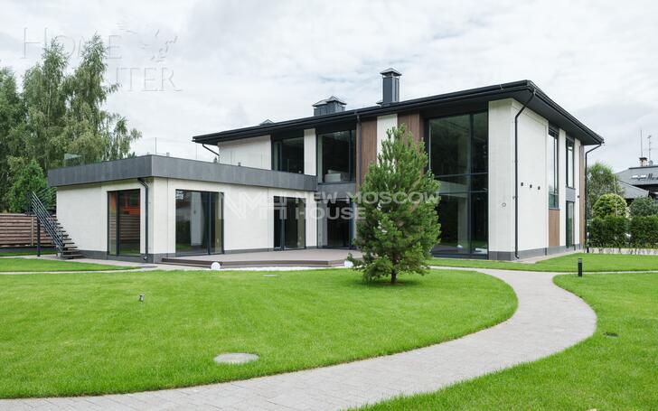 2-этажный коттедж 640 м² с отделкой