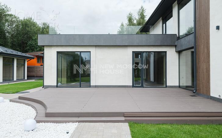 2-этажный коттедж 640 м² с отделкой