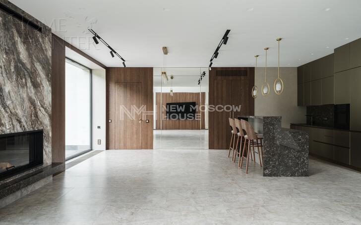 2-этажный коттедж 640 м² с отделкой