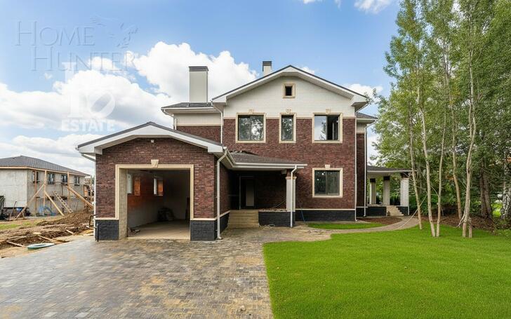 2-этажный коттедж 286.9 м² без отделки