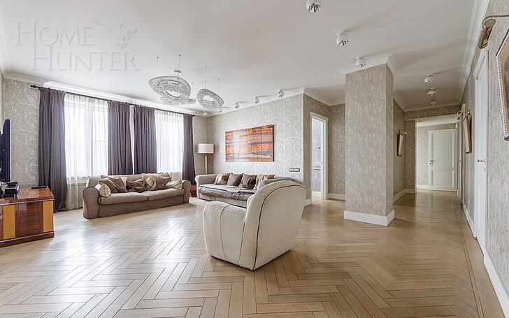 4-КОМН. КВАРТИРА С ОТДЕЛКОЙ 154 М² НА 7 ЭТАЖЕ