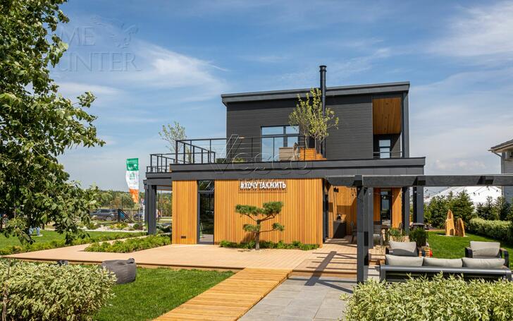 2-этажный коттедж 420 м² с отделкой