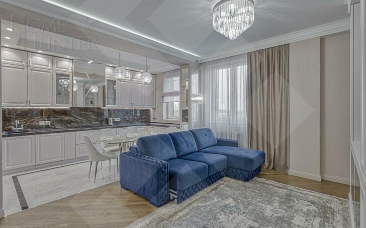 4-КОМН. КВАРТИРА С ОТДЕЛКОЙ 131 М² НА 9 ЭТАЖЕ
