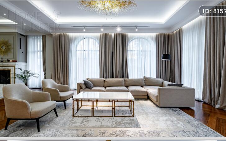 2-этажный коттедж 490 м² с отделкой