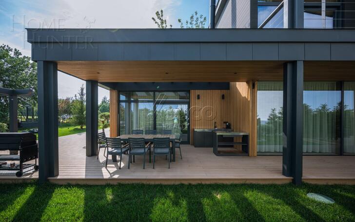2-этажный коттедж 420 м² с отделкой