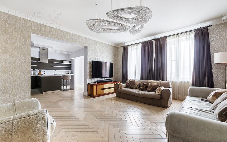 4-КОМН. КВАРТИРА С ОТДЕЛКОЙ 154 М² НА 7 ЭТАЖЕ