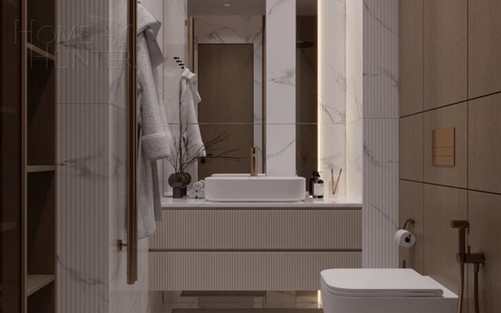 3-КОМН. КВАРТИРА С ОТДЕЛКОЙ 110 М² НА 25 ЭТАЖЕ