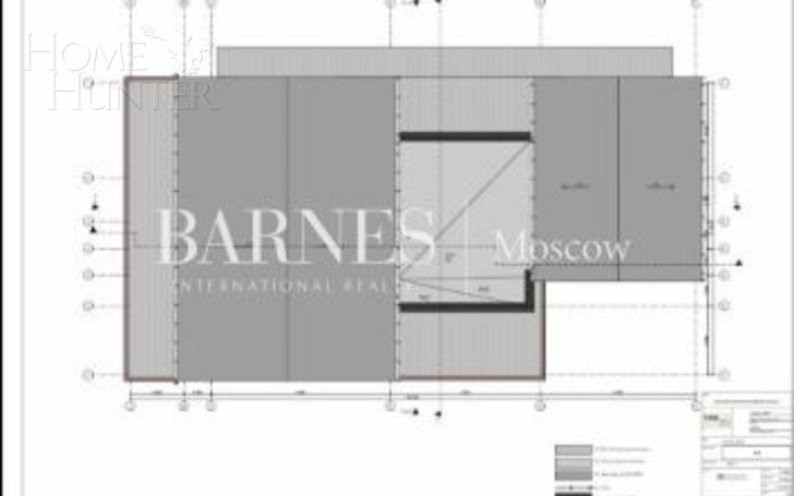 2-этажный коттедж 1 050 м² без отделки