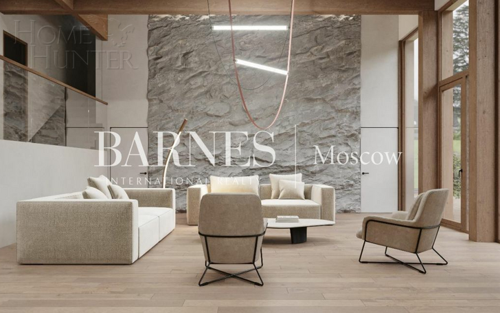 2-этажный коттедж 1 050 м² без отделки