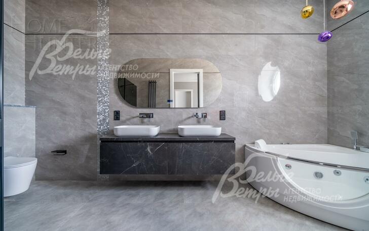 2-этажный коттедж 416 м² с отделкой