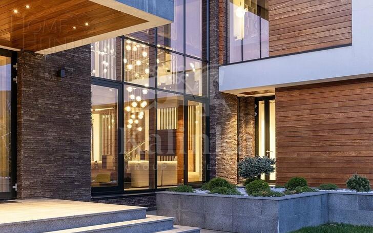 2-этажный коттедж 550 м² с отделкой
