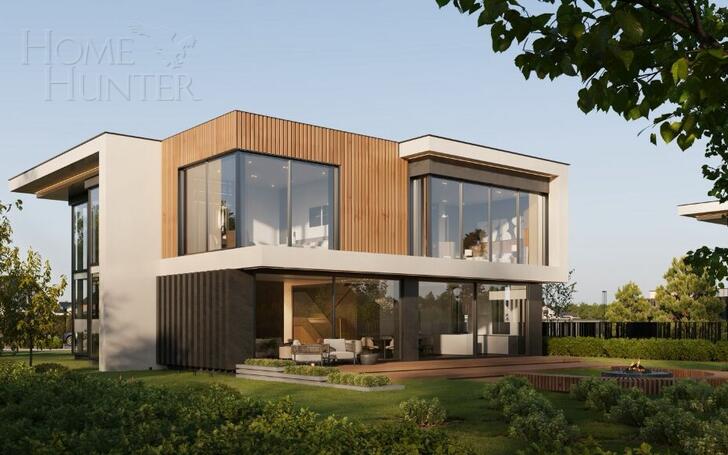 2-этажный коттедж 390 м² без отделки