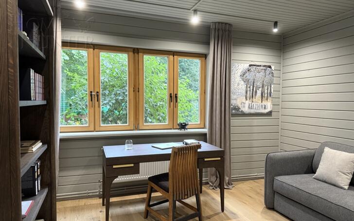 1-этажный коттедж 400 м² с отделкой