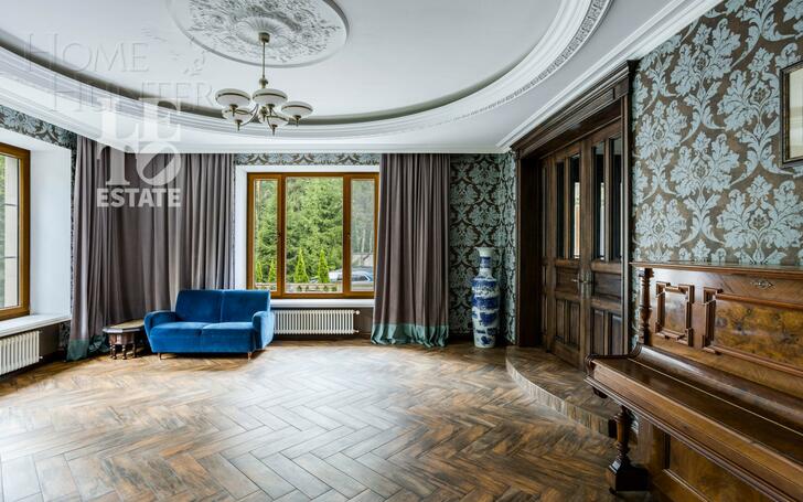 2-этажный коттедж 800 м² с отделкой