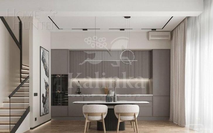 3-этажный таунхаус 168.6 м² с отделкой