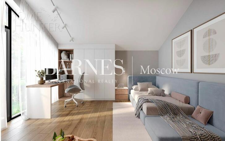2-этажный коттедж 306 м² без отделки