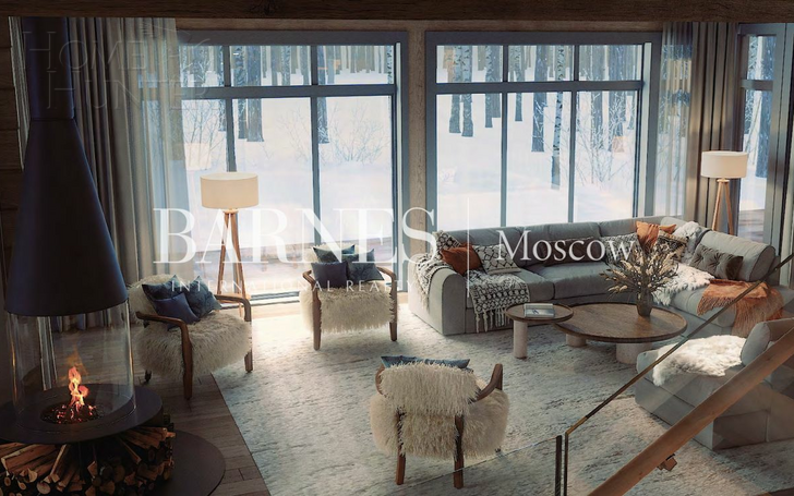 2-этажный коттедж 545 м² без отделки