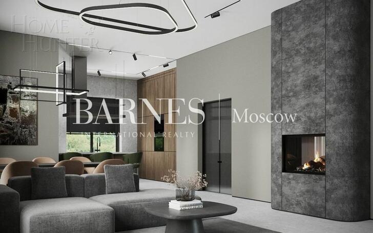 2-этажный коттедж 282.1 м² без отделки