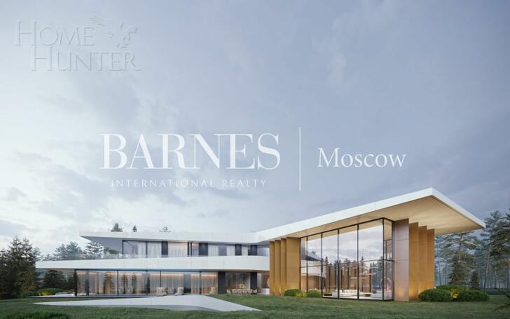 2-этажный коттедж 2 100 м² без отделки