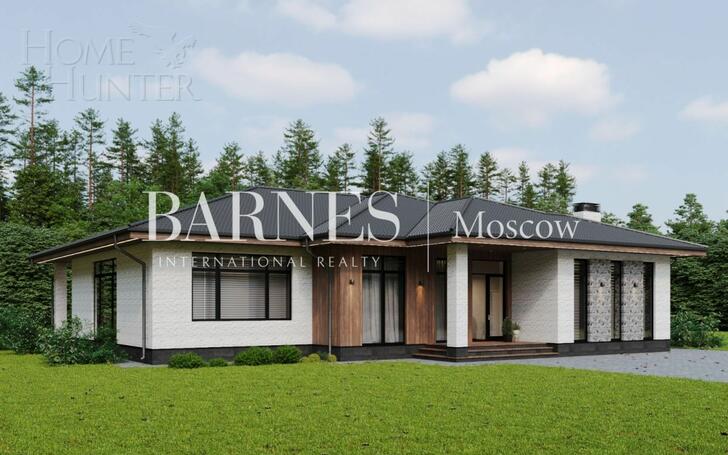 1-этажный коттедж 272.7 м² без отделки
