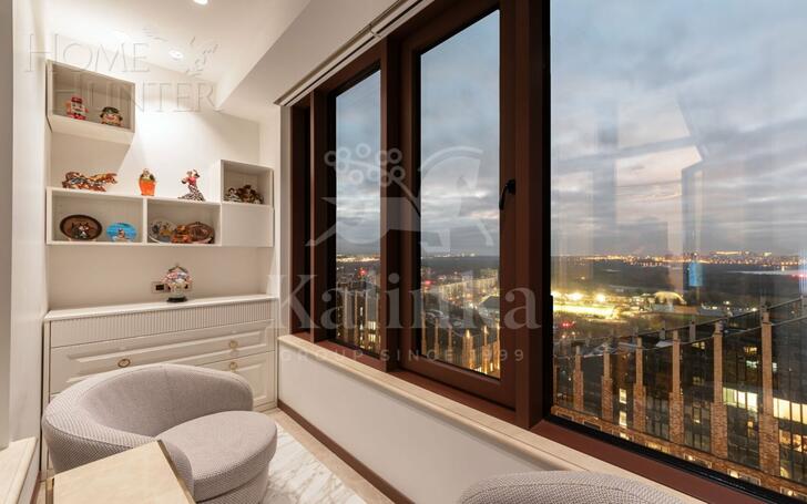 3-КОМН. КВАРТИРА С ОТДЕЛКОЙ 106 М² НА 18 ЭТАЖЕ
