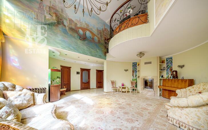 3-этажный коттедж 384.4 м² с отделкой