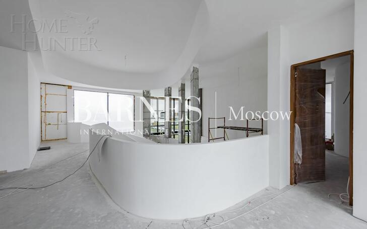2-этажный коттедж 750 м² без отделки