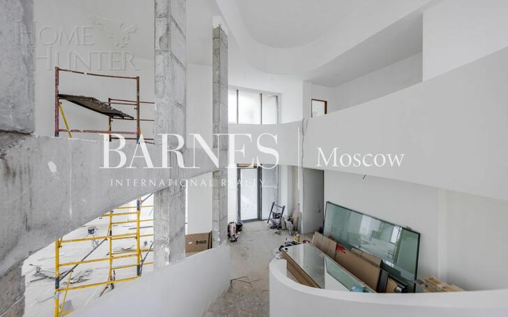 2-этажный коттедж 750 м² без отделки