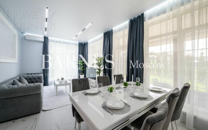 2-этажный коттедж 220 м² с отделкой
