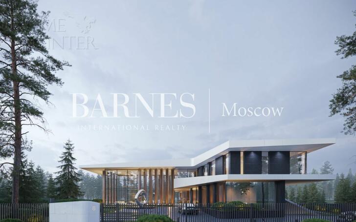 2-этажный коттедж 2 100 м² без отделки