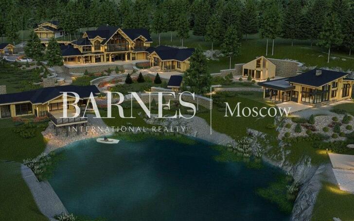 2-этажный коттедж 726 м² с отделкой