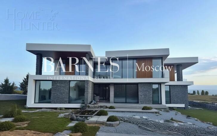 2-этажный коттедж 750 м² без отделки
