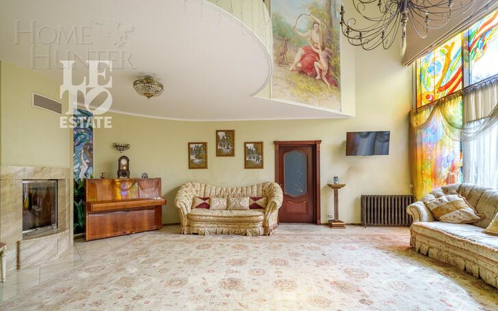 3-этажный коттедж 384.4 м² с отделкой