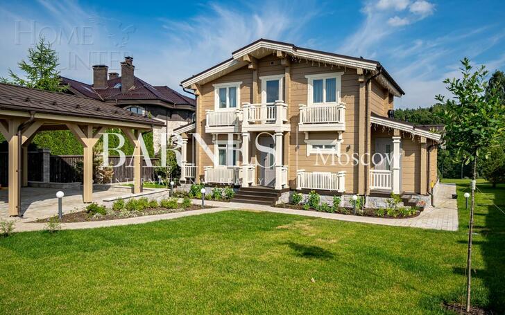 2-этажный коттедж 250 м² с отделкой
