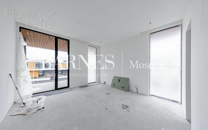 2-этажный коттедж 750 м² без отделки