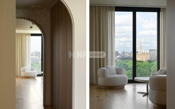 4-КОМН. КВАРТИРА С ОТДЕЛКОЙ 152.4 М² НА 9 ЭТАЖЕ