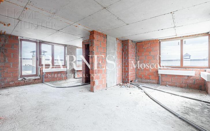 2-УРОВНЕВЫЙ ПЕНТХАУС БЕЗ ОТДЕЛКИ 320 М² НА 6 ЭТАЖЕ