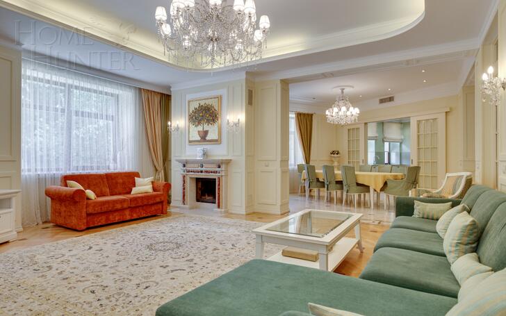 2-этажный коттедж 550 м² с отделкой