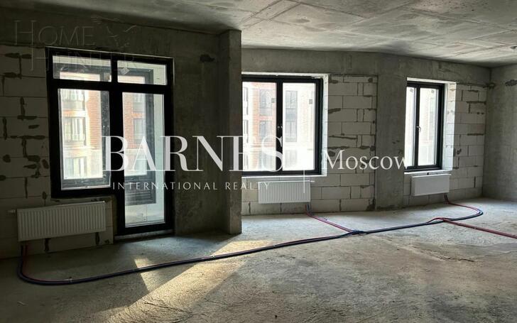 2-КОМН. АПАРТАМЕНТЫ БЕЗ ОТДЕЛКИ 63.6 М² НА 5 ЭТАЖЕ