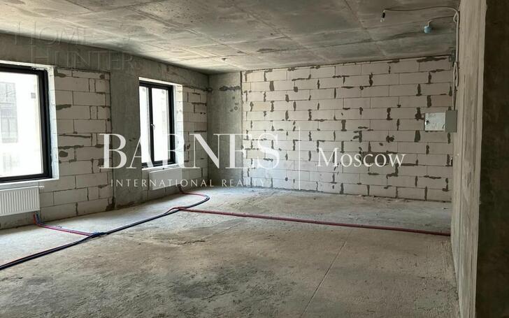 2-КОМН. АПАРТАМЕНТЫ БЕЗ ОТДЕЛКИ 63.6 М² НА 5 ЭТАЖЕ