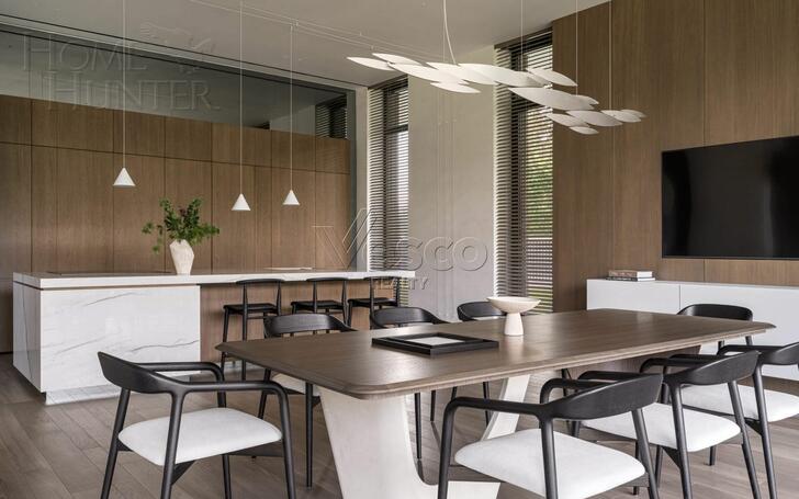 2-этажный коттедж 1 238 м² с отделкой