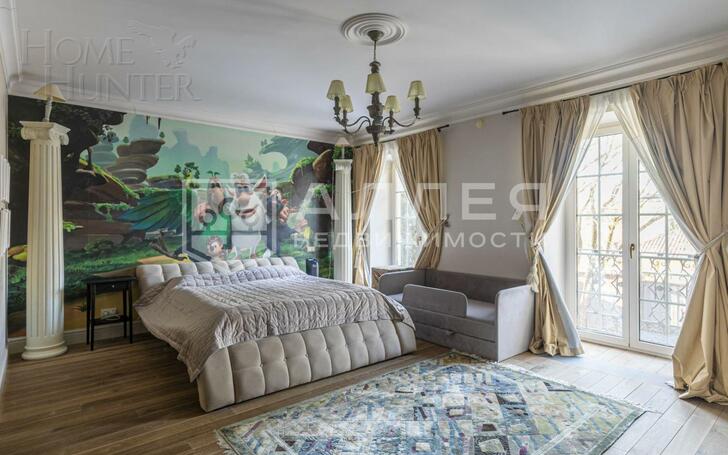 3-этажный коттедж 600 м² с отделкой